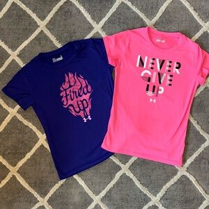 Girls Under Armour T-Shirts Size 6